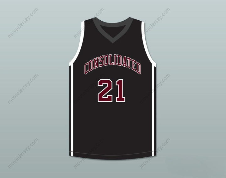 CUSTOM ANY Name Number PLAYER 21 A&M CONSOLIDATED HIGH SCHOOL TIGERS BLACK BASKETBALL JERSEY Top Stitched S-6XL