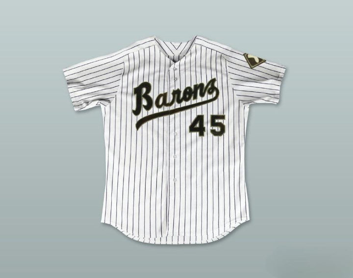 Custom Any Name Number MICHAEL  45 BIRMINGHAM BARONS PINSTRIPED BASEBALL JERSEY Top Stitched S-6XL