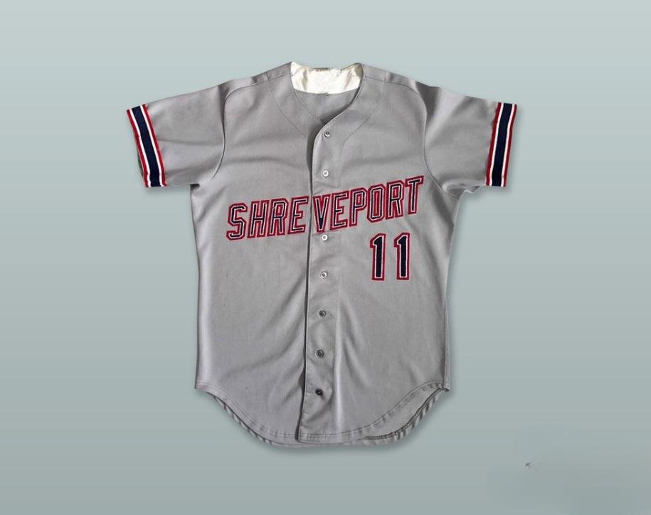 Custom Any Name Number CAPTAINS 11 GRAY BASEBALL JERSEY Top Stitched S-6XL
