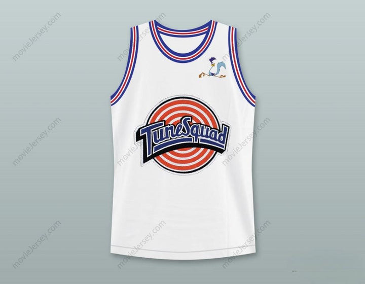 CUSTOM ANY Name Number SPACE JAM ROADRUNNER 00 TUNE SQUAD BASKETBALL JERSEY WITH ROADRUNNER PATCH Top Stitched S-6XL