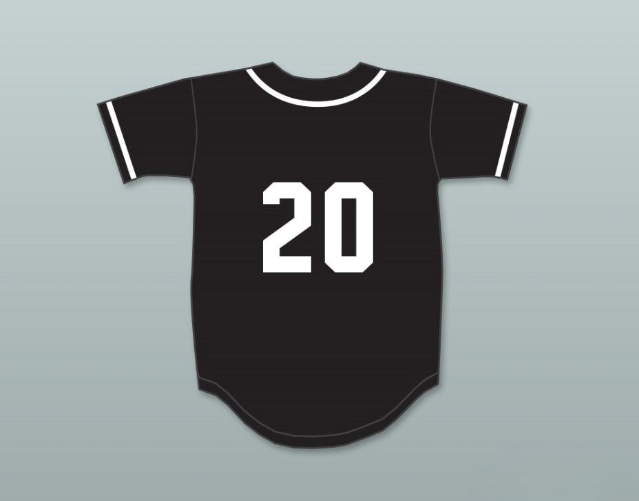 Custom Any Name Number HOWARD JOHNSON 20 AARDVARKS BASEBALL JERSEY 1ST ANNUAL ROCK N' JOCK DIAMOND DERBY 1990 Top Stitched S-6XL