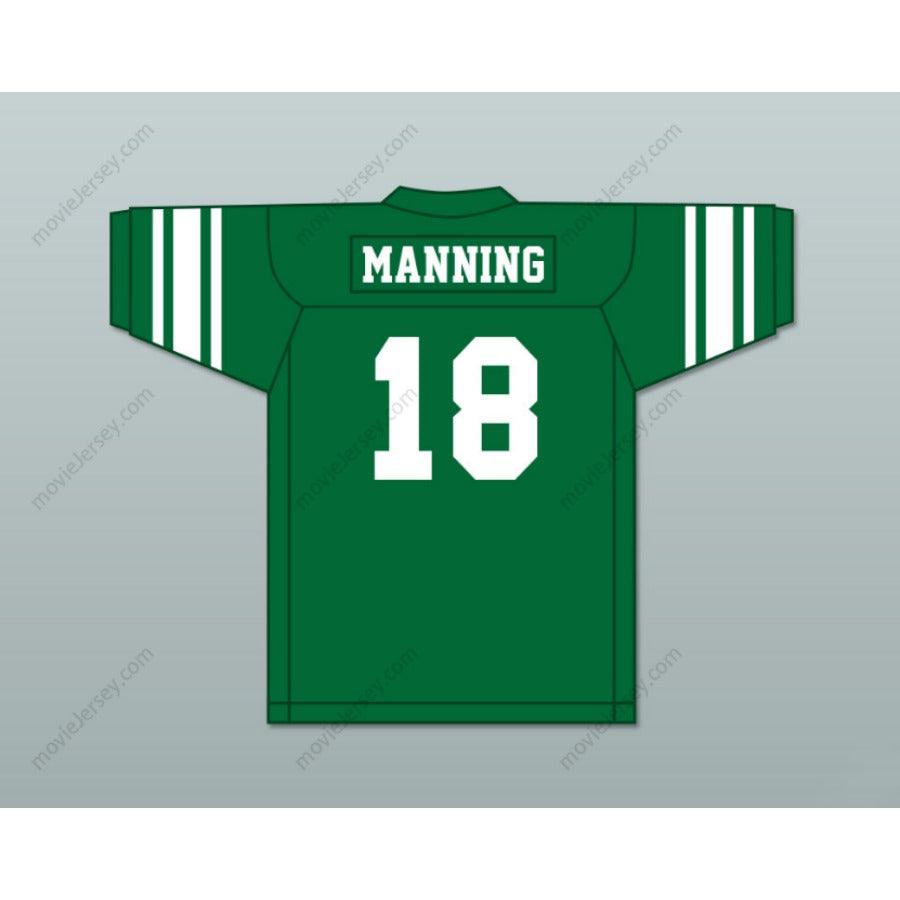 CUSTOM VERSION PEYTON MANNING 18 ISIDORE NEWMAN HIGH SCHOOL FOOTBALL JERSEY Top Stitched S-6XL