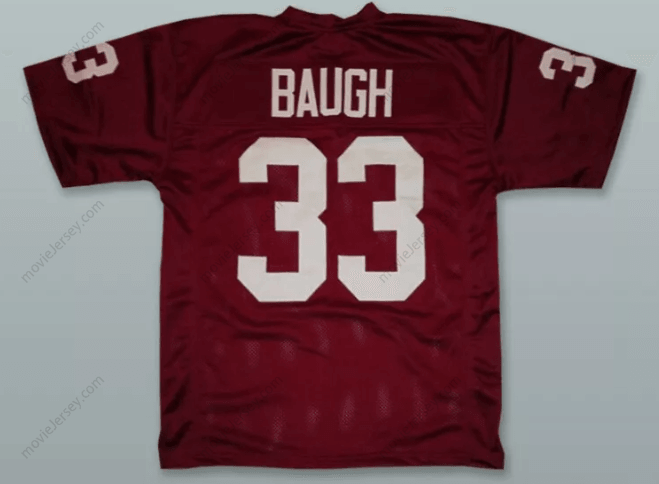 CUSTOM ANY Name Number SAMMY BAUGH 33 WASHINGTON BURGUNDY FOOTBALL JERSEY Top Stitched S-6XL