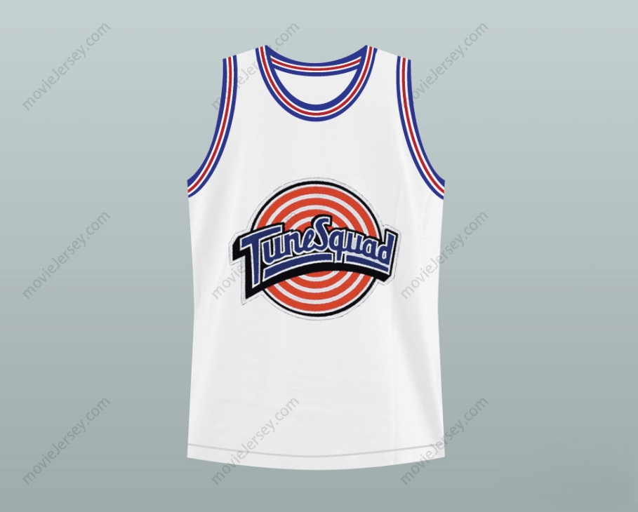 CUSTOM ANY Name Number SPACE JAM TUNE SQUAD SHAWN BRADLEY BASKETBALL JERSEY STITCH SEWN NEW Top Stitched S-6XL