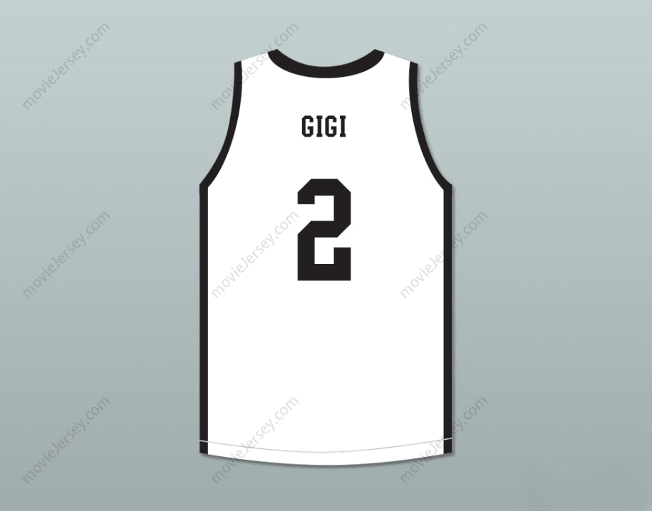 CUSTOM ANY Name Number GIGI 2 MAMBA BALLERS WHITE BASKETBALL JERSEY Top Stitched S-6XL