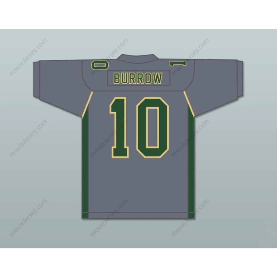 CUSTOM ANY Name DARK GRAY JOE BURROW 10 ATHENS HIGH SCHOOL Football Jersey Top Stitched S-6XL