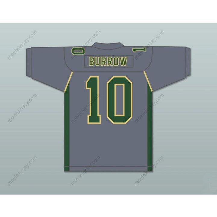 CUSTOM ANY Name DARK GRAY JOE BURROW 10 ATHENS HIGH SCHOOL Football Jersey Top Stitched S-6XL