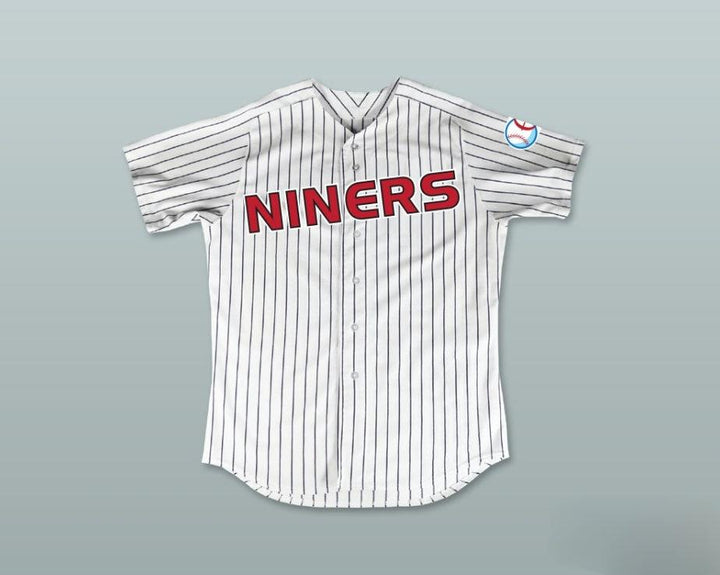 Custom Any Name Number KIRA NERYS 9 DEEP SPACE NINERS WHITE PINSTRIPED BASEBALL JERSEY Top Stitched S-6XL