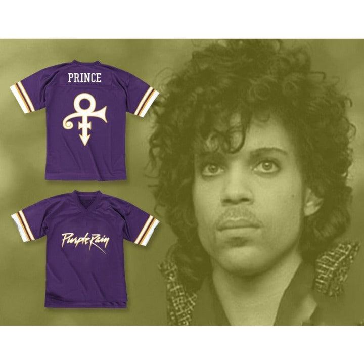 CUSTOM ANY Name Number PRINCE PURPLE RAIN MINNESOTA RETRO Football Jersey Top Stitched S-6XL