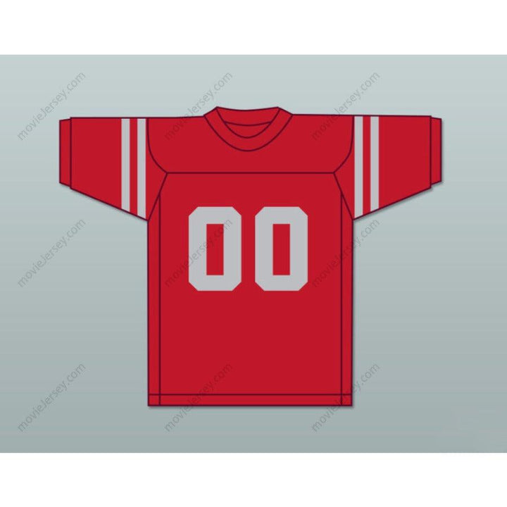 CUSTOM ANY Name Number JACK LAMBERT 00 CRESTWOOD HIGH SCHOOL RED DEVILS RED FOOTBALL JERSEY Top Stitched S-6XL