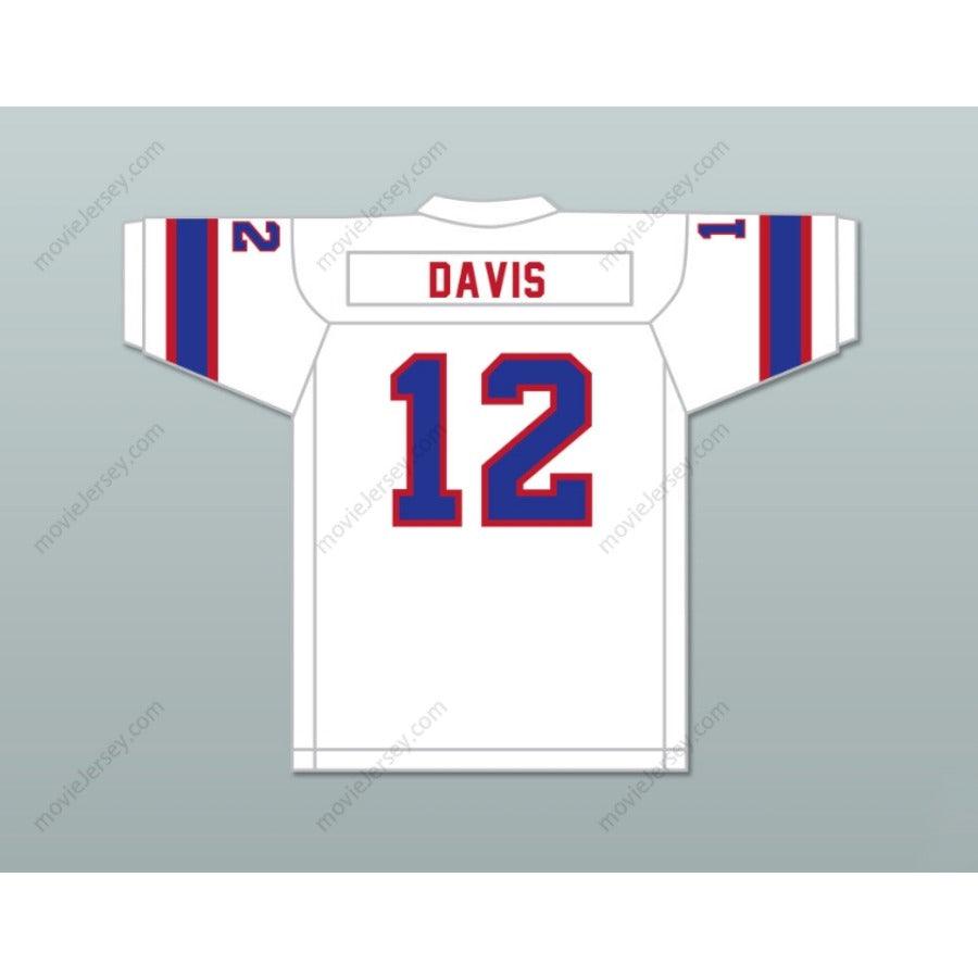 CUSTOM ANY Name Number 1974 WFL BOB DAVIS 12 FLORIDA BLAZERS ROAD Football Jersey Top Stitched S-6XL