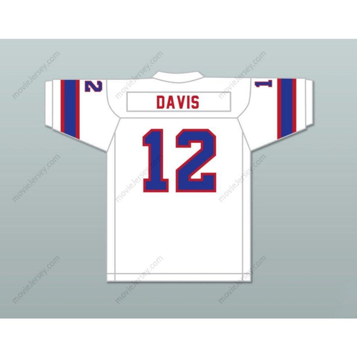 CUSTOM ANY Name Number 1974 WFL BOB DAVIS 12 FLORIDA BLAZERS ROAD Football Jersey Top Stitched S-6XL