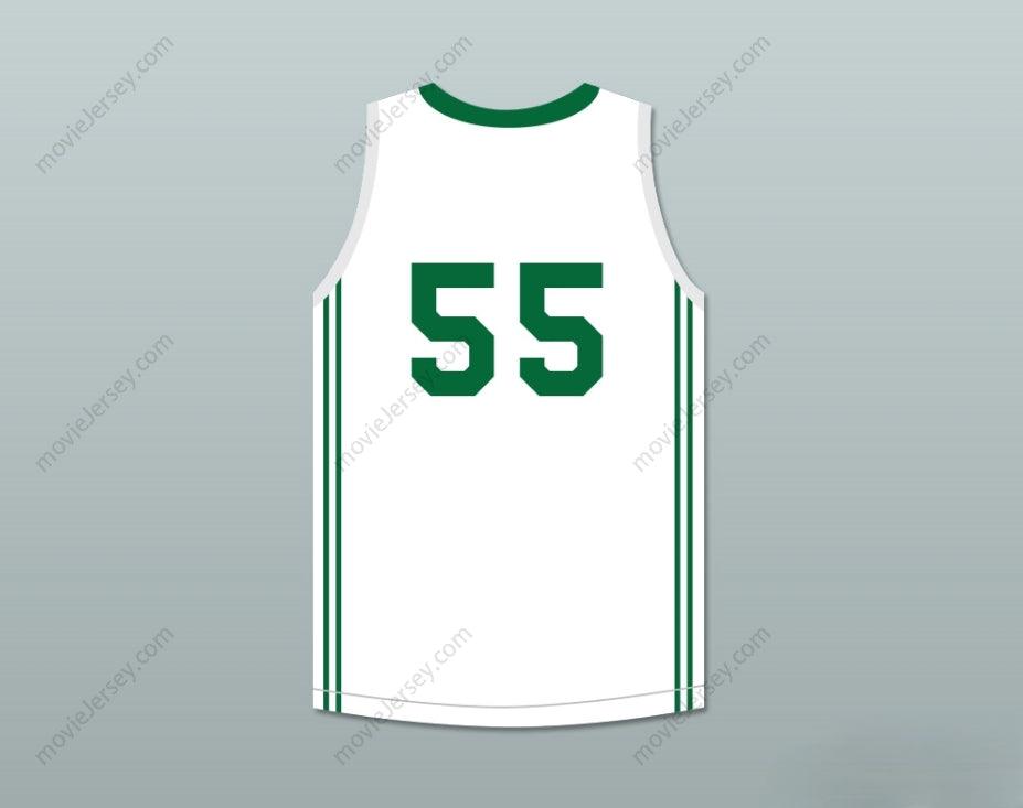 CUSTOM ANY Name Number TACKO FALL 55   LIONS WHITE BASKETBALL JERSEY Top Stitched S-6XL