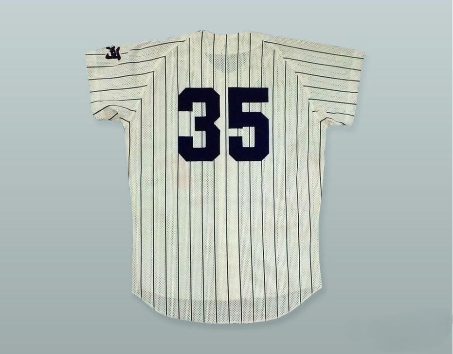 Custom Any Name Number BIGTREE 35 JAPAN PINSTRIPED BASEBALL JERSEY Top Stitched S-6XL