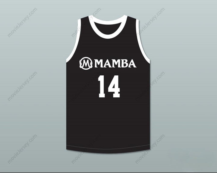 CUSTOM ANY Name Number PAYTON 14 MAMBA BALLERS BLACK BASKETBALL JERSEY VERSION 4 Top Stitched S-6XL