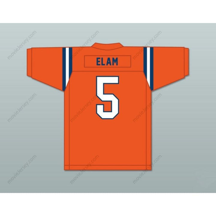 CUSTOM ANY Name Number KAIIR ELAM 5 THE BENJAMIN SCHOOL BUCCANEERS Football Jersey Top Stitched S-6XL