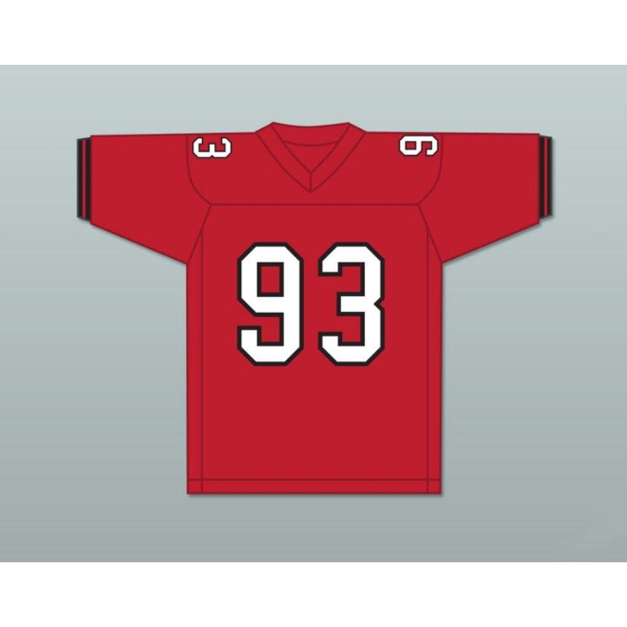 CUSTOM ANY Name Number MADTV SKIT A FOOTBALL THING 93 RED Football Jersey Top Stitched S-6XL