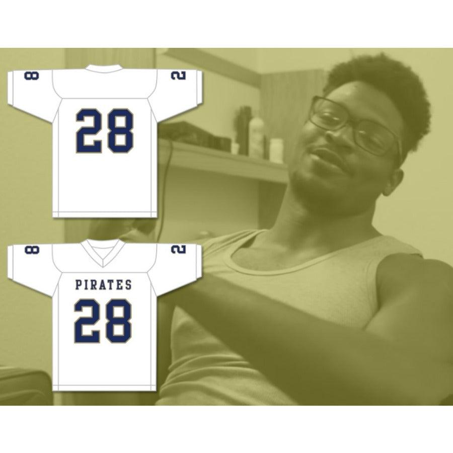 CUSTOM ANY Name Number AMAL SCOTT 28 INDEPENDENCE COMMUNITY COLLEGE PIRATES Football Jersey Top Stitched S-6XL