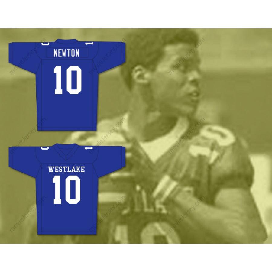 CUSTOM ANY Name Number CAM NEWTON 10 WESTLAKE HIGH SCHOOL HOME FOOTBALL JERSEY Top Stitched S-6XL