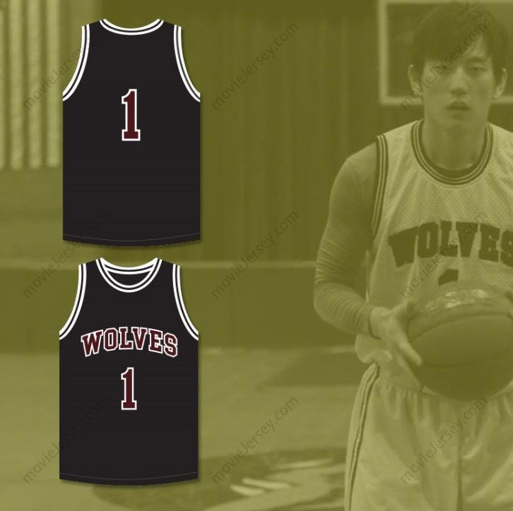 CUSTOM ANY Name Number GIL 1  HIGH SCHOOL BLACK BASKETBALL JERSEY Top Stitched S-6XL