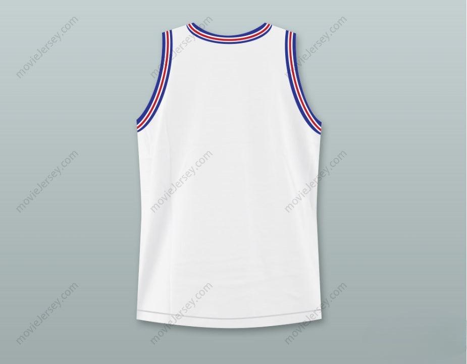 CUSTOM ANY Name Number SPACE JAM TUNE SQUAD WAYNE KNIGHT (NEWMAN) STAN PODOLAK 96 BASKETBALL JERSEY Top Stitched S-6XL