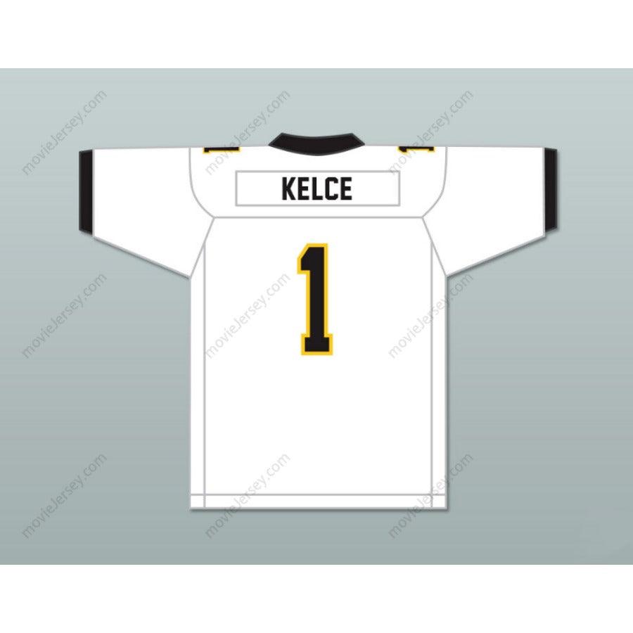 CUSTOM ANY Name Number TRAVIS KELCE 1 CLEVELAND HEIGHTS HIGH SCHOOL TIGERS Football Jersey Top Stitched S-6XL