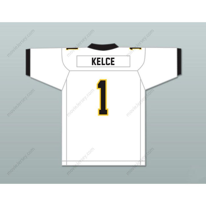 CUSTOM ANY Name Number TRAVIS KELCE 1 CLEVELAND HEIGHTS HIGH SCHOOL TIGERS Football Jersey Top Stitched S-6XL