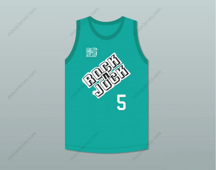 CUSTOM ANY Name Number JEFF AMENT 5 VIOLATORS BASKETBALL JERSEY 3RD ANNUAL ROCK N' JOCK B-BALL JAM 1993 Top Stitched S-6XL