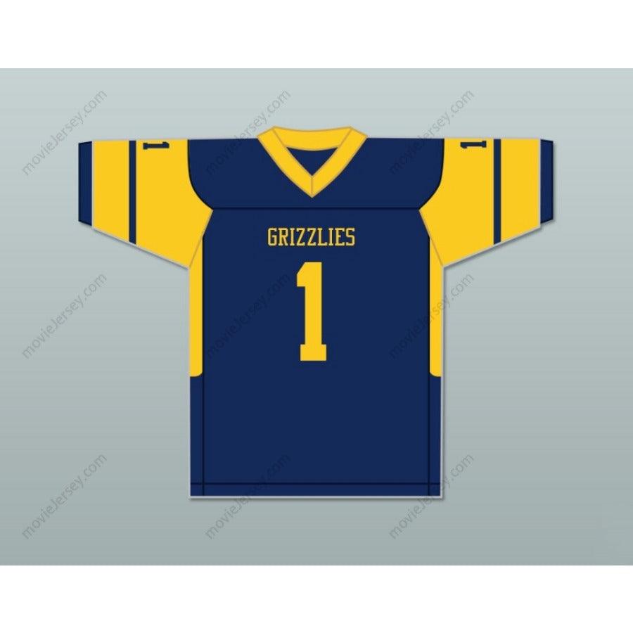 CUSTOM ANY Name Number BREECE HALL 1 WICHITA NORTHWEST HIGH SCHOOL GRIZZLIES Football Jersey Top Stitched S-6XL