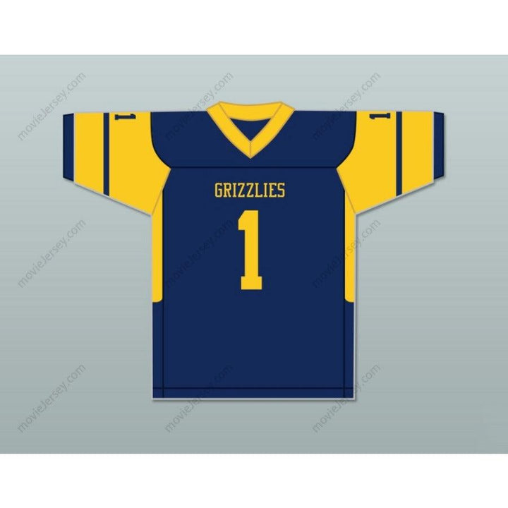 CUSTOM ANY Name Number BREECE HALL 1 WICHITA NORTHWEST HIGH SCHOOL GRIZZLIES Football Jersey Top Stitched S-6XL