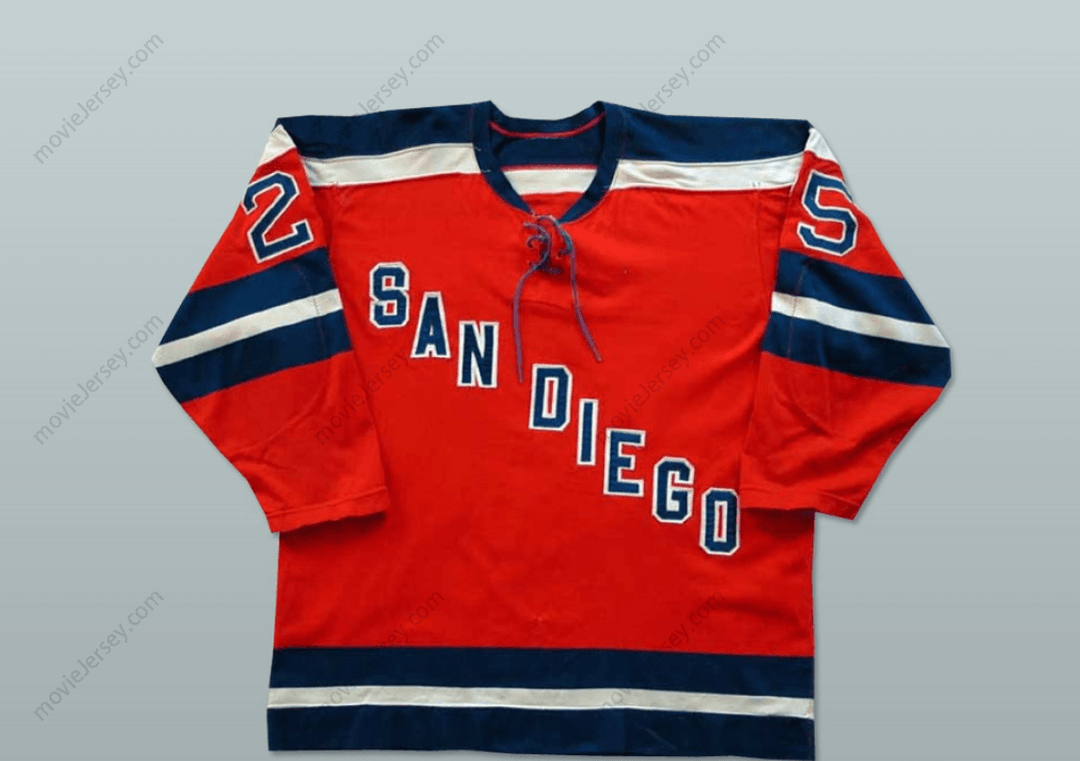 Custom Any Name Number Gene Peacosh San Diego Mariners Hockey Jersey Top Stitched S-6XL