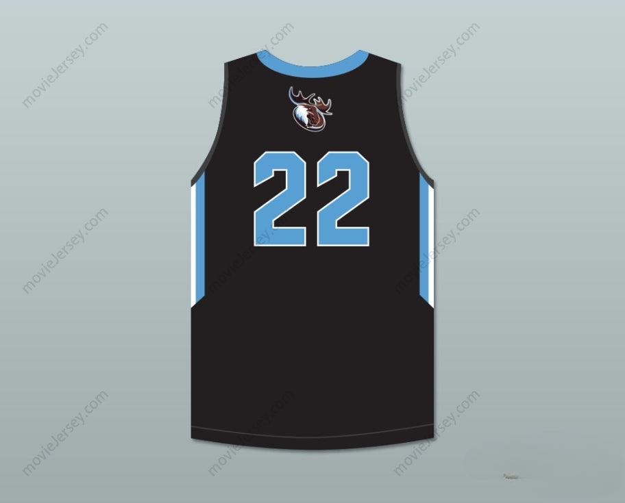 CUSTOM ANY Name Number CAM REDDISH 22 WESTTOWN SCHOOL MOOSE BLACK BASKETBALL JERSEY 1 Top Stitched S-6XL