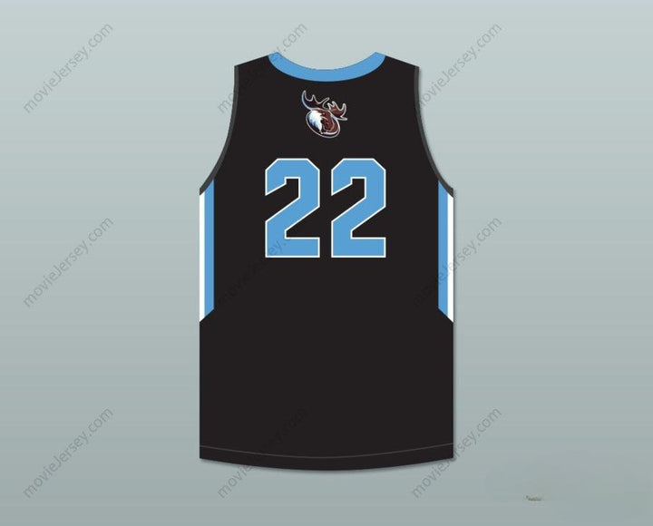 CUSTOM ANY Name Number CAM REDDISH 22 WESTTOWN SCHOOL MOOSE BLACK BASKETBALL JERSEY 1 Top Stitched S-6XL