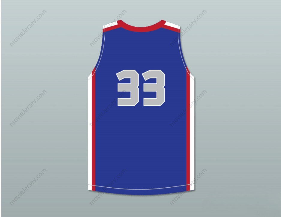 CUSTOM ANY Name Number TACKO FALL 33 EACH 1 TEACH 1 ELITE AAU BLUE BASKETBALL JERSEY 1 Top Stitched S-6XL