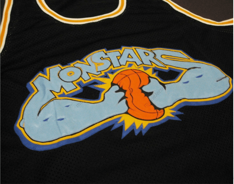 CUSTOM ANY Name Number SPACE JAM MONSTARS BASKETBALL JERSEY ANY SIZE Top Stitched S-6XL