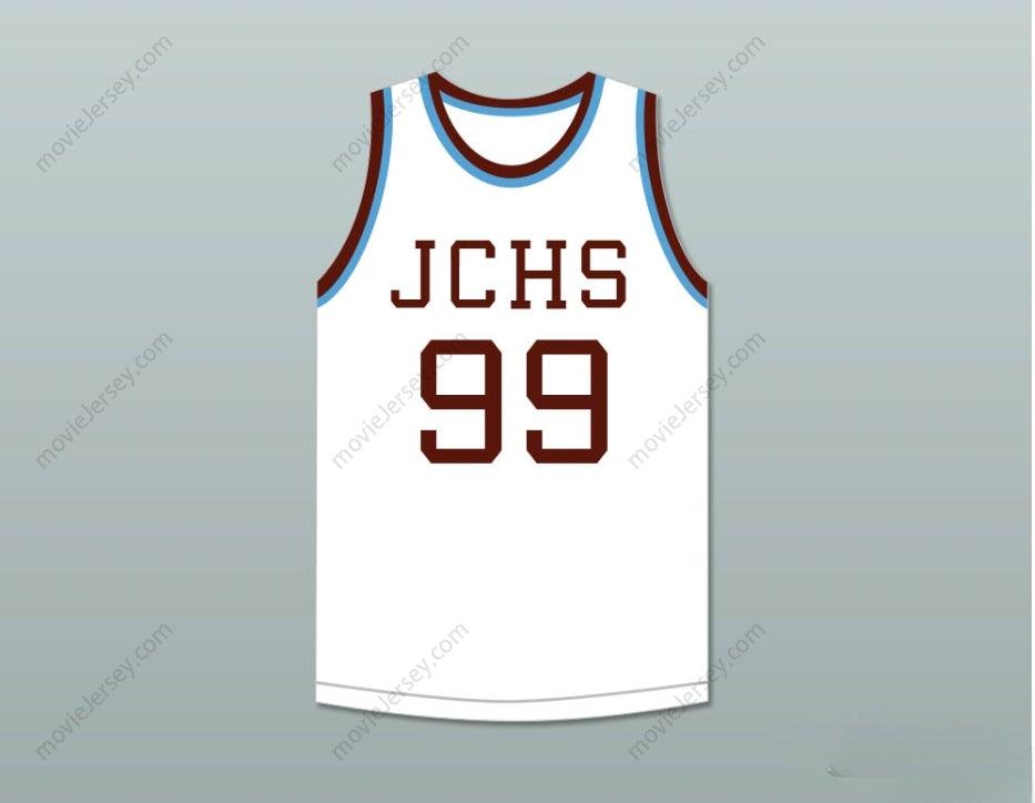 CUSTOM ANY Name Number GEORGE MIKAN 99 JOLIET CATHOLIC HIGH SCHOOL HILLTOPPERS WHITE BASKETBALL JERSEY 2 Top Stitched S-6XL