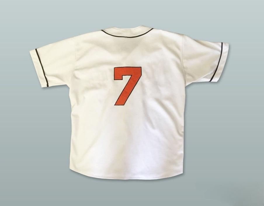 Custom Any Name Number NICARAGUA 7 WHITE BASEBALL JERSEY Top Stitched S-6XL