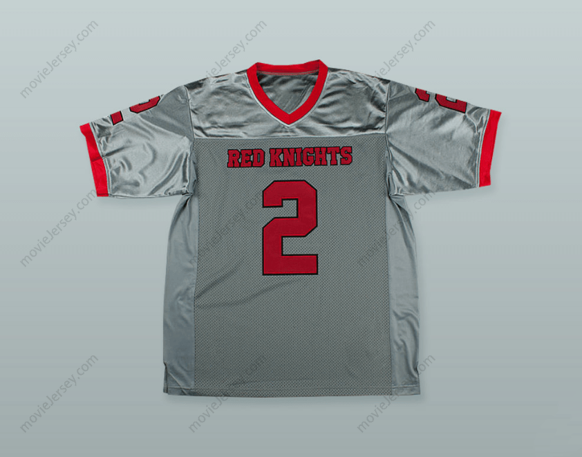 CUSTOM ANY Name Number DEION SANDERS 2 NORTH FORT MYERS HIGH SCHOOL RED KNIGHTS FOOTBALL JERSEY Top Stitched S-6XL