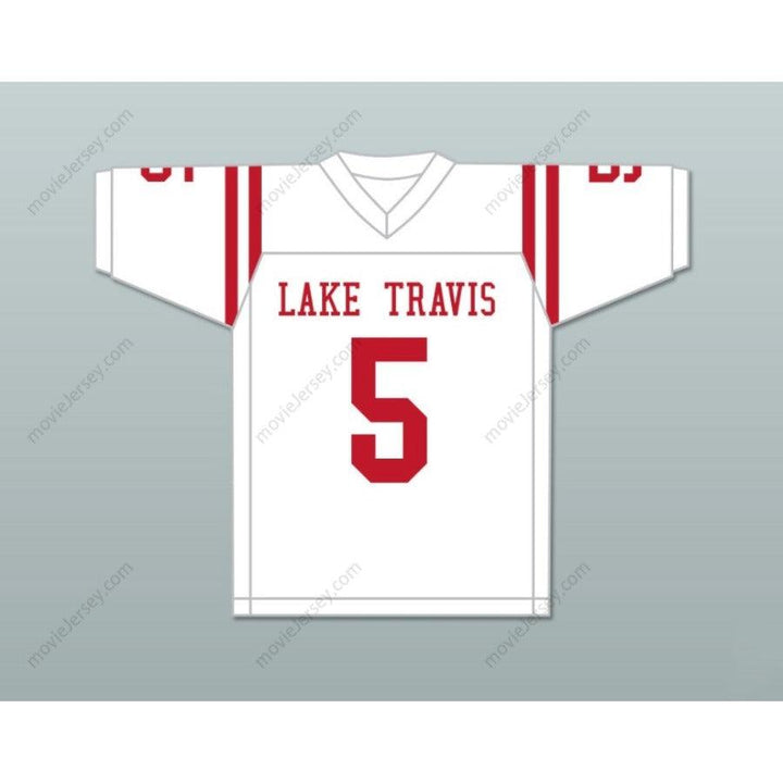 CUSTOM ANY Name Number GARRETT WILSON 5 LAKE TRAVIS HIGH SCHOOL CAVALIERS Football Jersey Top Stitched S-6XL