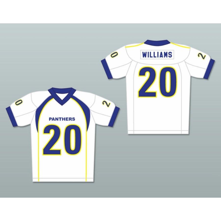 CUSTOM ANY Name Number FRIDAY NIGHT LIGHTS BRIAN SMASH WILLIAMS 20 DILLON HIGH SCHOOL PANTHERS Football Jersey Top Stitched S-6XL