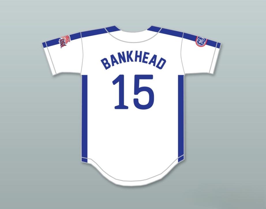 Custom Any Name Number SCOTT BANKHEAD 15 1984 USA TEAM WHITE BUTTON DOWN BASEBALL JERSEY Top Stitched S-6XL
