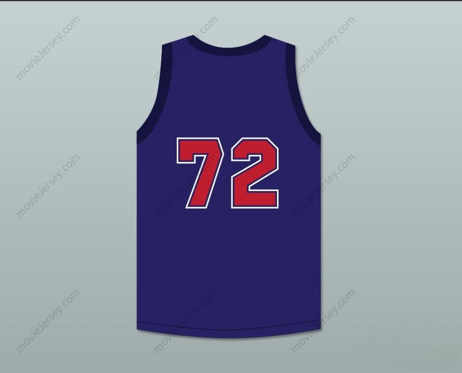 CUSTOM ANY Name Number DRU HILL IN MY BED SOSO DEF 72 BASKETBALL JERSEY Top Stitched S-6XL