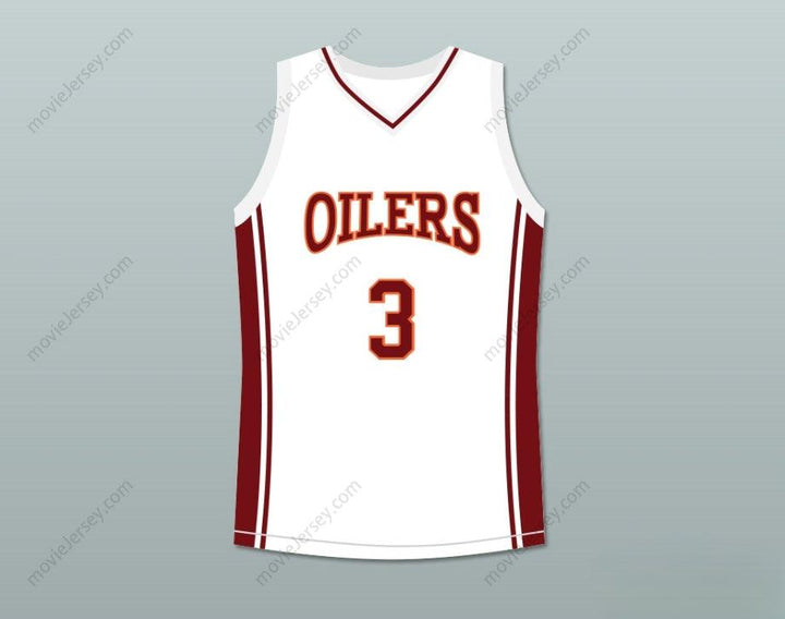 CUSTOM ANY Name Number JARON 'WORM' WILLIS 3 RICHMOND OILERS AWAY BASKETBALL JERSEY COACH CARTER Top Stitched S-6XL