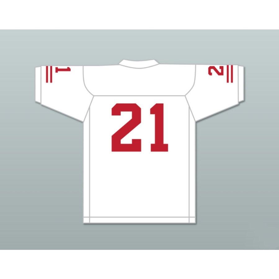 CUSTOM ANY Name Number RYAN LEE 21 EMCC LIONS FOOTBALL JERSEY INCLUDES PATCHES Top Stitched S-6XL