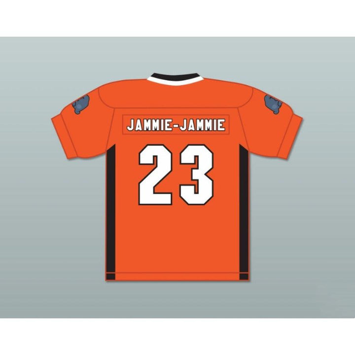 CUSTOM ANY Name Number JAMMIE JAMMIE-JAMMIE 23 RHINOS FOOTBALL JERSEY WITH PATCHES KEY PEELE Top Stitched S-6XL