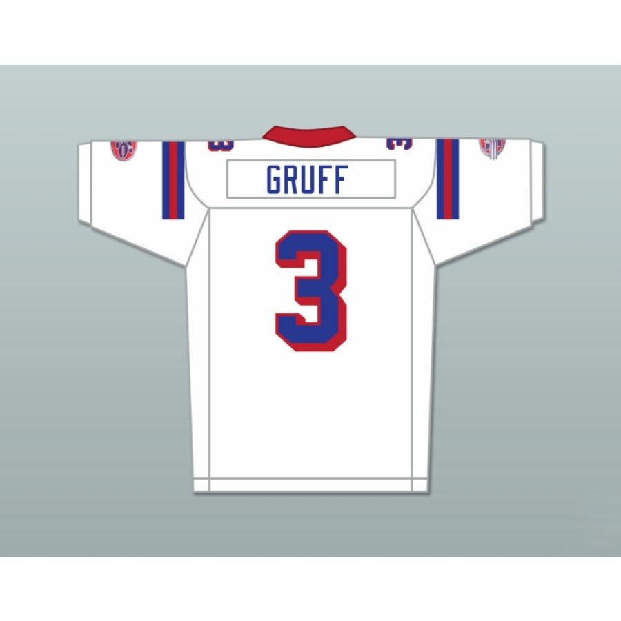 CUSTOM ANY Name Number RHYS IFANS NIGEL 'THE LEG' GRUFF 3 WASHINGTON SENTINELS AWAY Football Jersey Top Stitched S-6XL