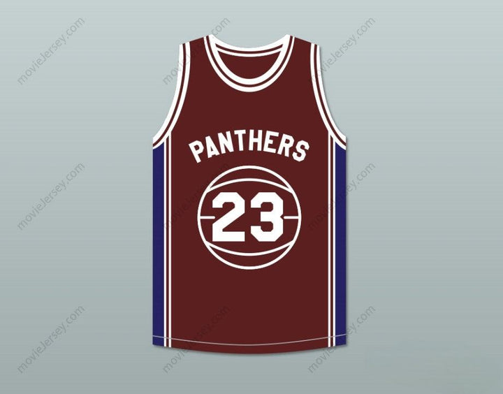CUSTOM ANY Name Number HENRY SIMMONS STARNES 23 PANTHERS HIGH SCHOOL BASKETBALL JERSEY ABOVE THE RIM Top Stitched S-6XL