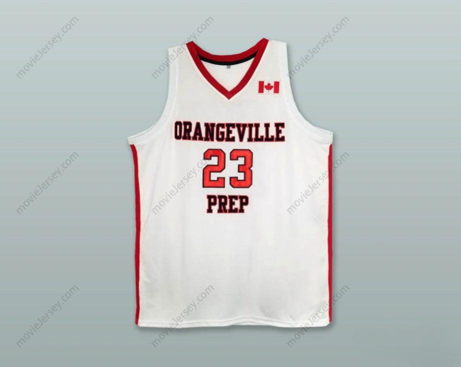 CUSTOM ANY Name Number JAMAL MURRAY 23 ORANGEVILLE PREP WHITE BASKETBALL JERSEY Top Stitched S-6XL