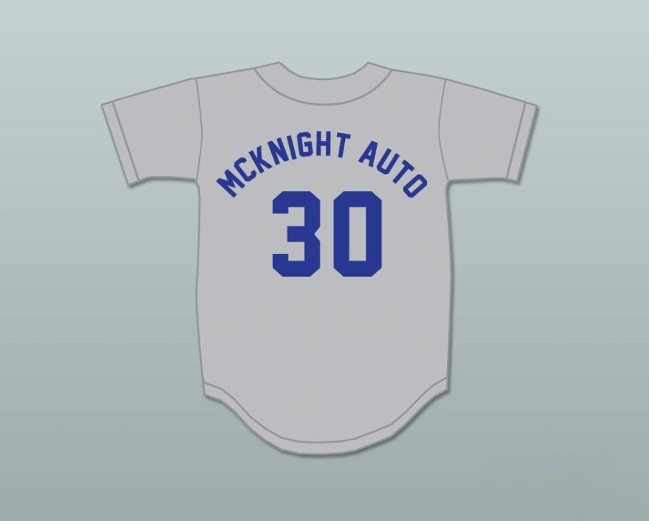 Custom Any Name Number MITCH KRAMER 30 BRAVES MCKNIGHT AUTO BASEBALL JERSEY DAZED AND CONFUSED Top Stitched S-6XL