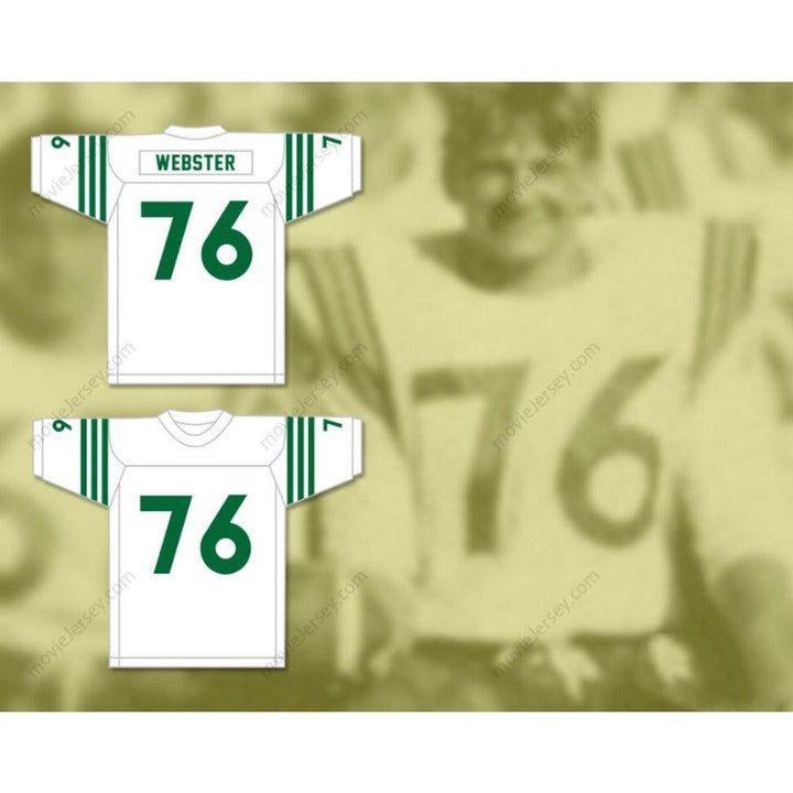 CUSTOM ANY Name Number MIKE WEBSTER 76 RHINELANDER HIGH SCHOOL HODAGS Football Jersey Top Stitched S-6XL